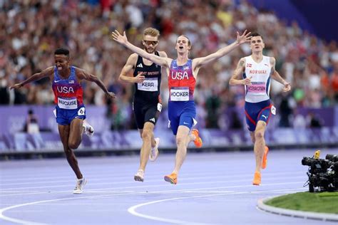 Cole Hocker Stuns The World Outkicks Josh Kerr To Win Men S M