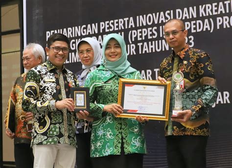 Si Calo Kebun Raih Penghargaan Lomba Inovasi Pepes Ikan Peda Tahun