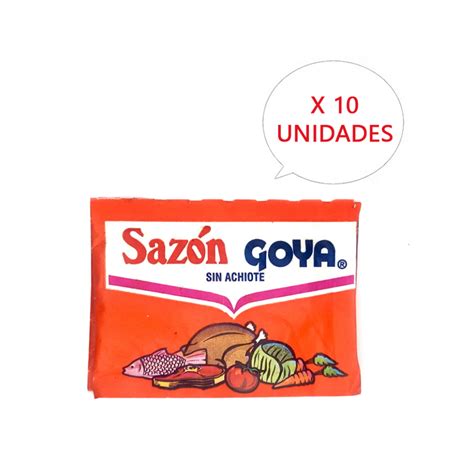 Saz N Sin Achiote Goya X G Supermarket Es Una Tienda Para