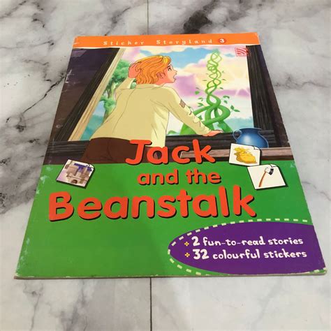 Jual Jack And The Beanstalk Sticker Storyland 2 Fun To Read 32 Colourful Stickers Buku Cerita