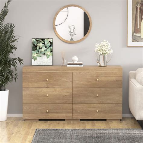 Ebern Designs Holle Drawer Dresser Reviews Wayfair