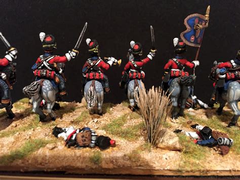 The Queens Shilling 28mm Napoleonic Royal Scots Greys Waterloo 1815