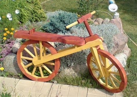 Деревянный велосипед компания Декор для дачи, сада, коттеджа г Москва