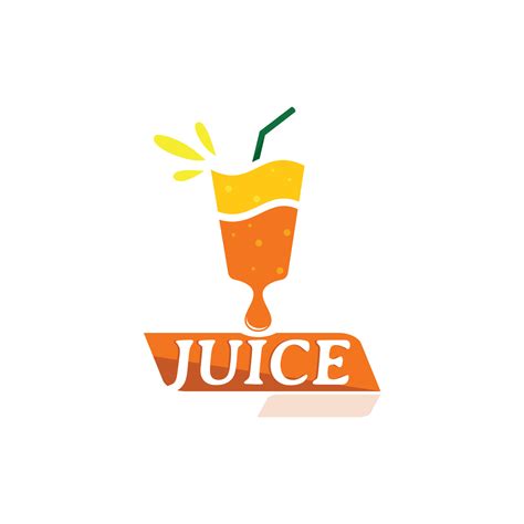 Juice Logo Design Template 14414516 Vector Art at Vecteezy