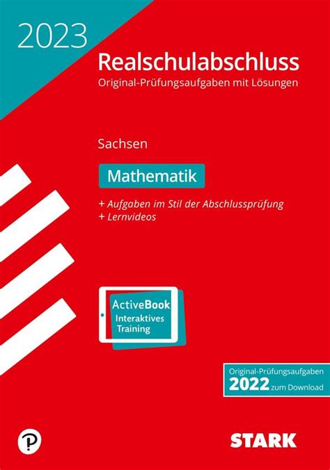 Stark Original Pr Fungen Realschulabschluss Mathematik Sachsen