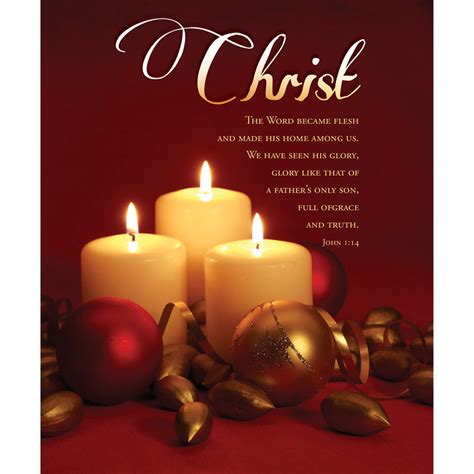 Church Bulletin 14 Advent John 114 Pack Of 100