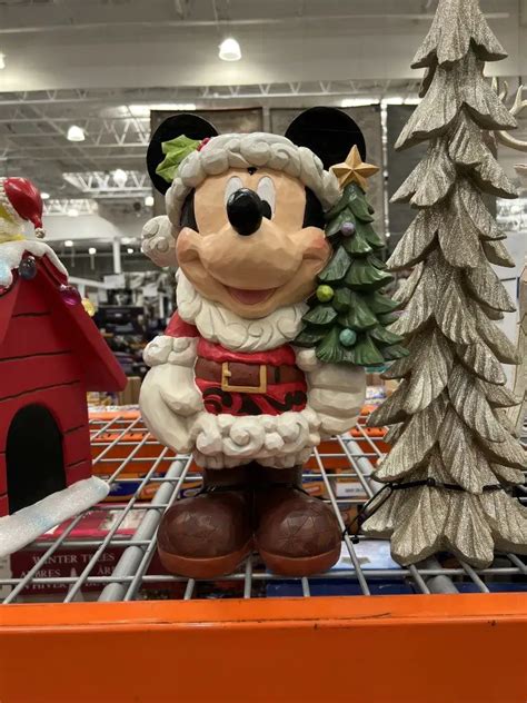 Jim Shore Mickey Mouse Costco Holiday Greeter 2022