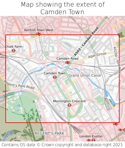 camden town camden town   map