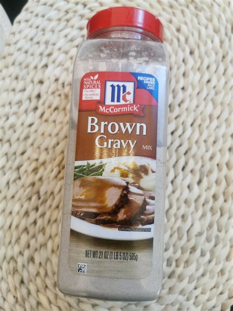 Mccormick Brown Gravy Mix 21 Oz Recipe