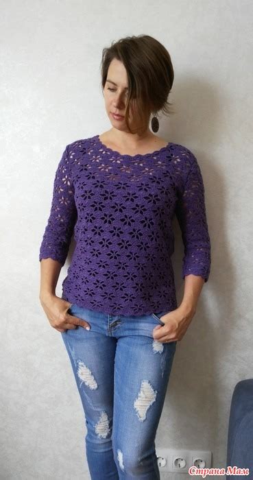 Два джемпера и авоська из пряжи Газал бэби коттон. Крючок VS спицы ...