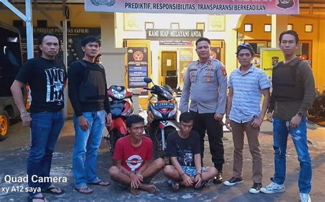 Pencuri Motor Ini Ditangkap Usai Beraksi Di Tempat Karaoke