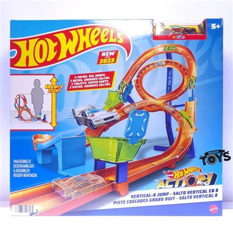 Jual Hot Wheels Action Vertical Jump Track Set Shopee Indonesia