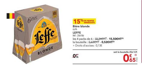 Promo Bi Re Blonde Leffe Chez Metro Icatalogue Fr