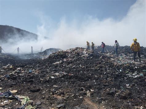 Atienden Incendio De Basurero En Tlaltizap N Inf Rmate Y M S