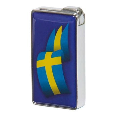 Lighter With Motif Swedish Flag Festgiganten Ab