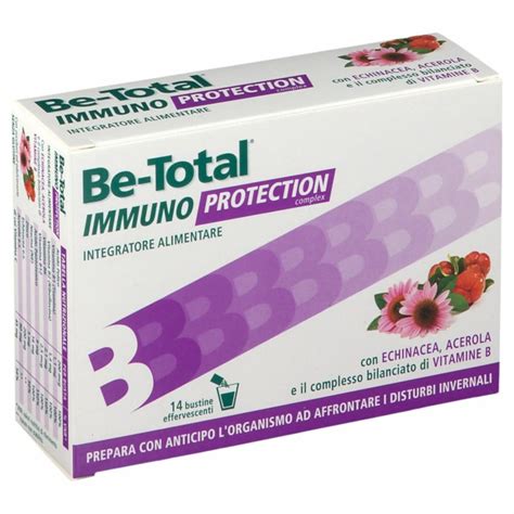 Be Total Immuno Protection Integratore Difese Immunitarie 14 Bustine