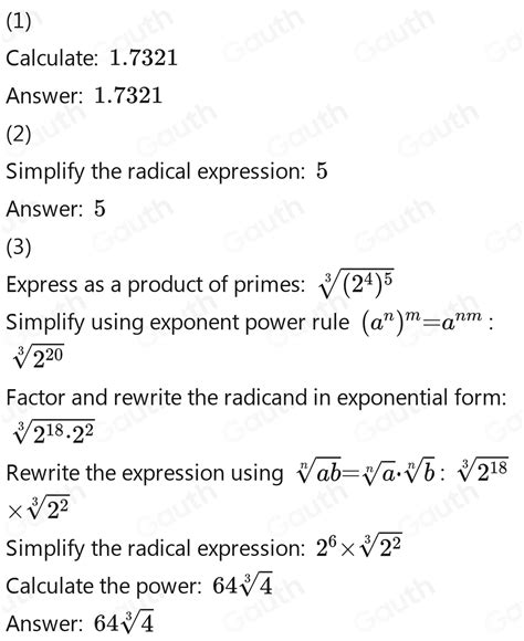 Solved Ubahlah Bentuk Akar Berikut Ke Bentuk Pangkat Ped 1 Sqrt 3 2