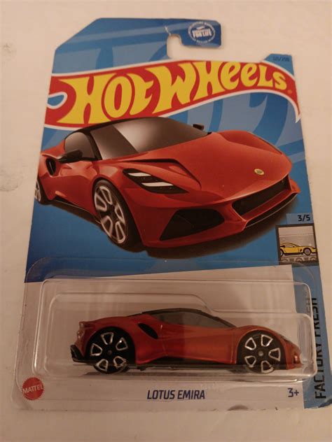Hot Wheels Red Lotus Emira Hw Factory Fresh Series Moc Contemporary Manufacture