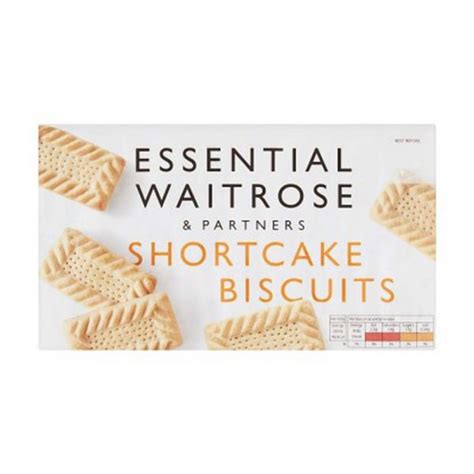 Waitrose Essential Shortcake Biscuits G Go Delivery