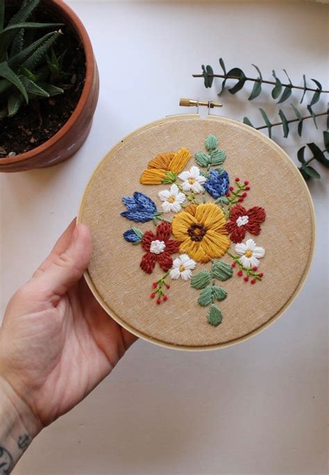 16 Flower Embroidery Patterns 5 That Are Free