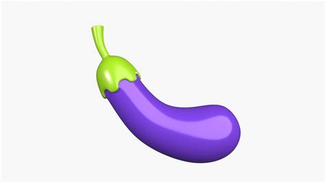 3d Eggplant Model Turbosquid 2209106