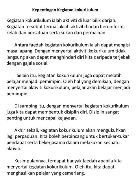 Contoh Karangan Bahasa Melayu Tahun 5 2021 Koleksi Contoh Karangan Riset