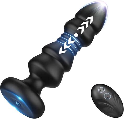 Amazon Thrusting Sex Toys Anal Plugs Anal Toys Sex Toy Remote Control Vibrating Butt Plug