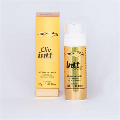 Gel Anestésico Anal Tira dor e Sensibilidade Extra Forte Cliv Gold Intt Gel para Sexo