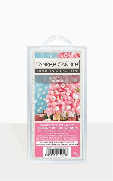 Yankee Candle Home Inspiration Pink Pine Wax Melts Prettylittlething