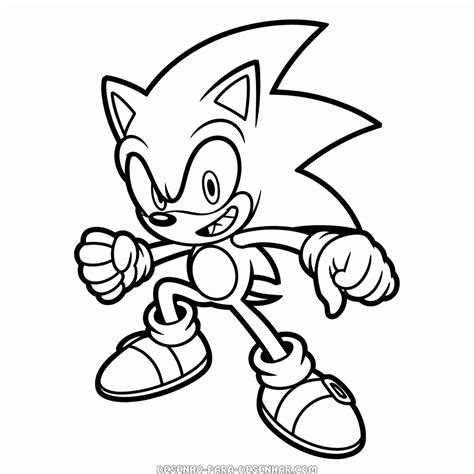 Desenho Fácil Do Sonic - Desenho Fácil do Sonic em Estilo Anime | Desenho Para Desenhar