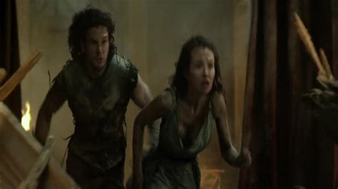 Naked Emily Browning In Pompeii