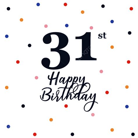 happy st birthday anniversary background poster template