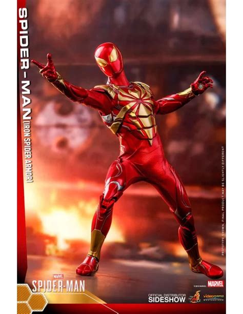 Comprar Marvel S Spider Man Figura Video Game Masterpiece Iron Spider Armor Spider Man Hot