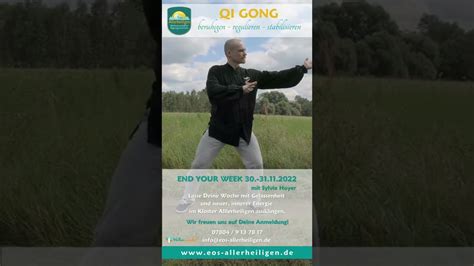 Qi Gong Im Kloster Allerheiligen Youtube