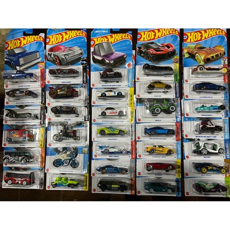 Hot Wheels Lote A V Rios Modelos Shopee Brasil