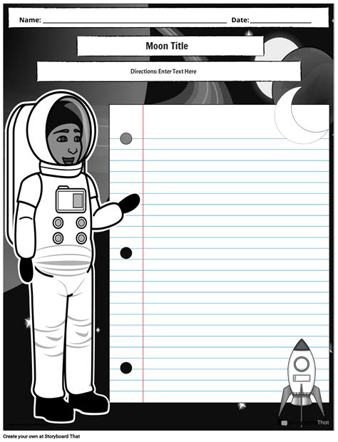 Free Editable Phases Of The Moon Worksheets