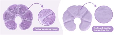 Newgo Breast Ice Pack Pack Hot Cold Therapy Gel Pads For Nursing Mothers Pain Relief After