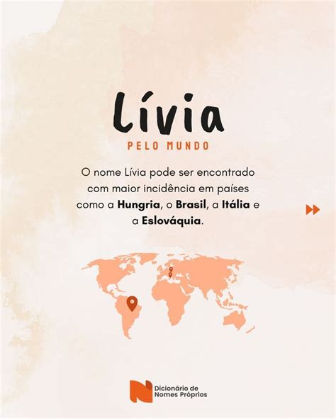 Significado De Nome Livia - Significado do nome Lívia - Dicionário de Nomes Próprios | Nome e ...