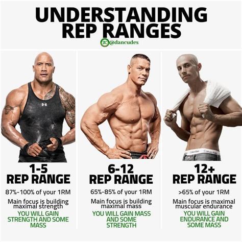 Understanding The Different Rep Ranges Gym Workout Tips Gym Workout