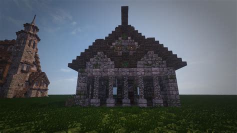 Spawn Build Contest Numero Four Upper District Bank Medieval