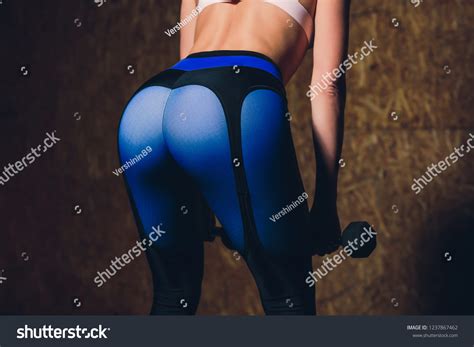 Sexy Beautiful Ass Thong Fitness Girl Stock Photo Edit Now