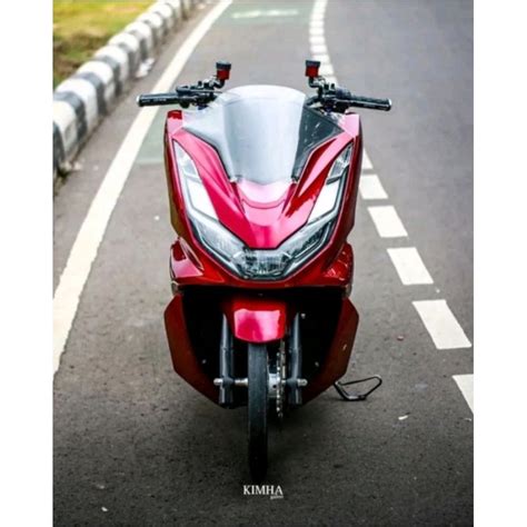 Jual Visor Pcx Visor Pcx 160 Ceper Non Sirip Visor Pcx 160 Pnp