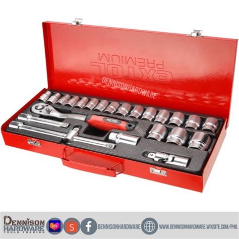 Extol Pcs Drive Socket Wrench Set Lazada Ph