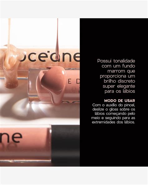 Riachuelo Kit Brilho Labial Transparente Brilho Labial Nude Océane Edition Produtos