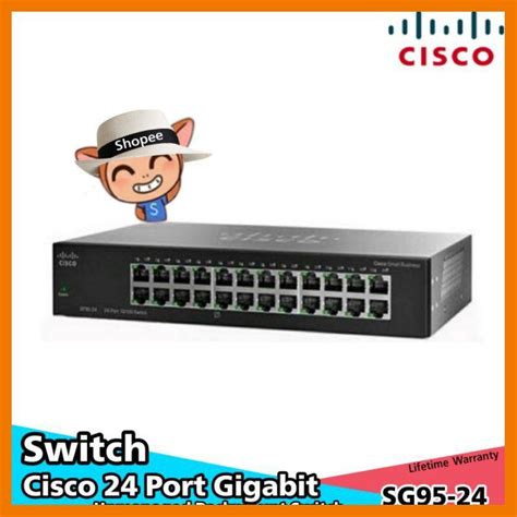 สินค้าขายดี Switch Cisco 24 Port Gigabit Unmanaged Rackmount Switch