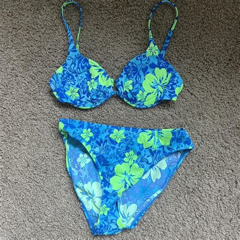 Vintage Catalina Bikini No Size Bottoms Would Best Depop