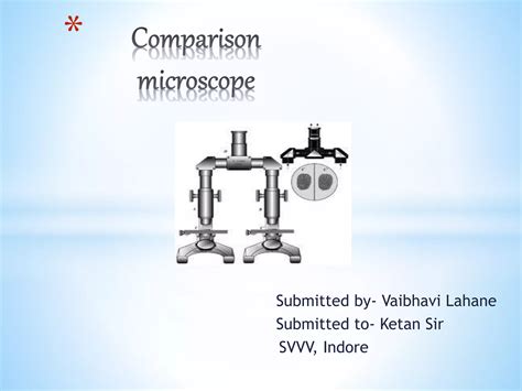 comparison microscope pptx