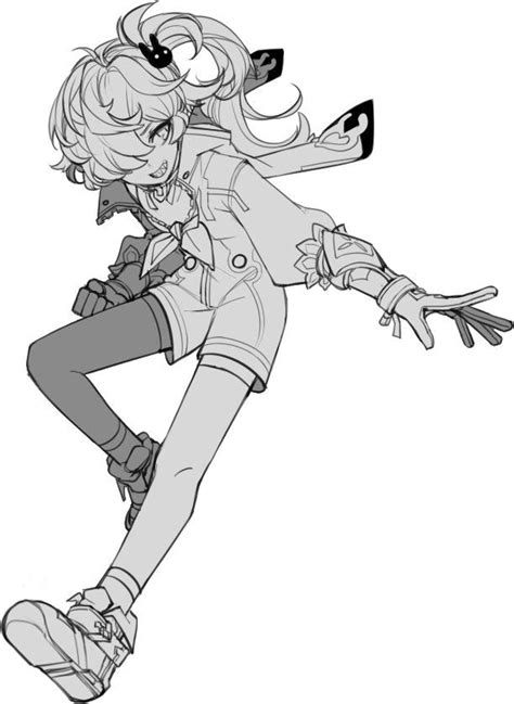 Elsword Laby Rp Anime Poses Reference Drawing Poses Art Reference