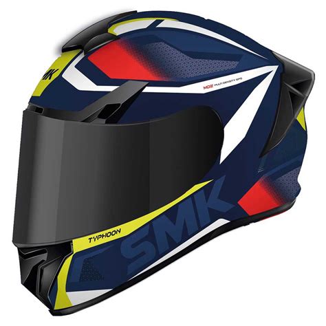 Smk Casco Integral Typhoon Thorn Rojo Motardinn