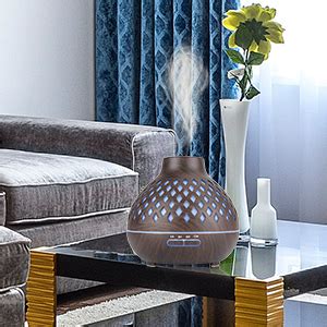 FRECOO Aroma Diffuser 400 ml Ultraschall Luftbefeuchter mit kühlem